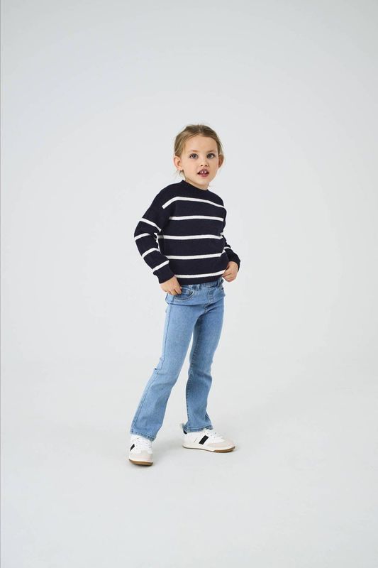 Only - KMGRAIN - Jeans - Lichtblauw - Flared - 5-pocket-style
