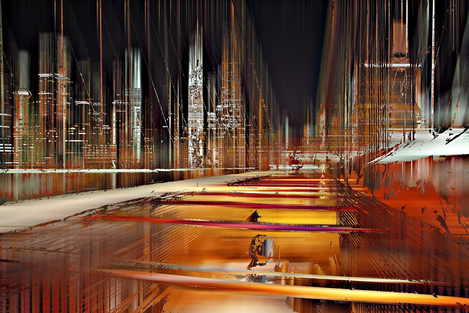 NY Projection LVI by Sabine Wild - Limited Edition. Edition of: 150. Signed.