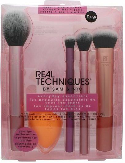 Real Techniques Everyday Essentials - Kwastenset