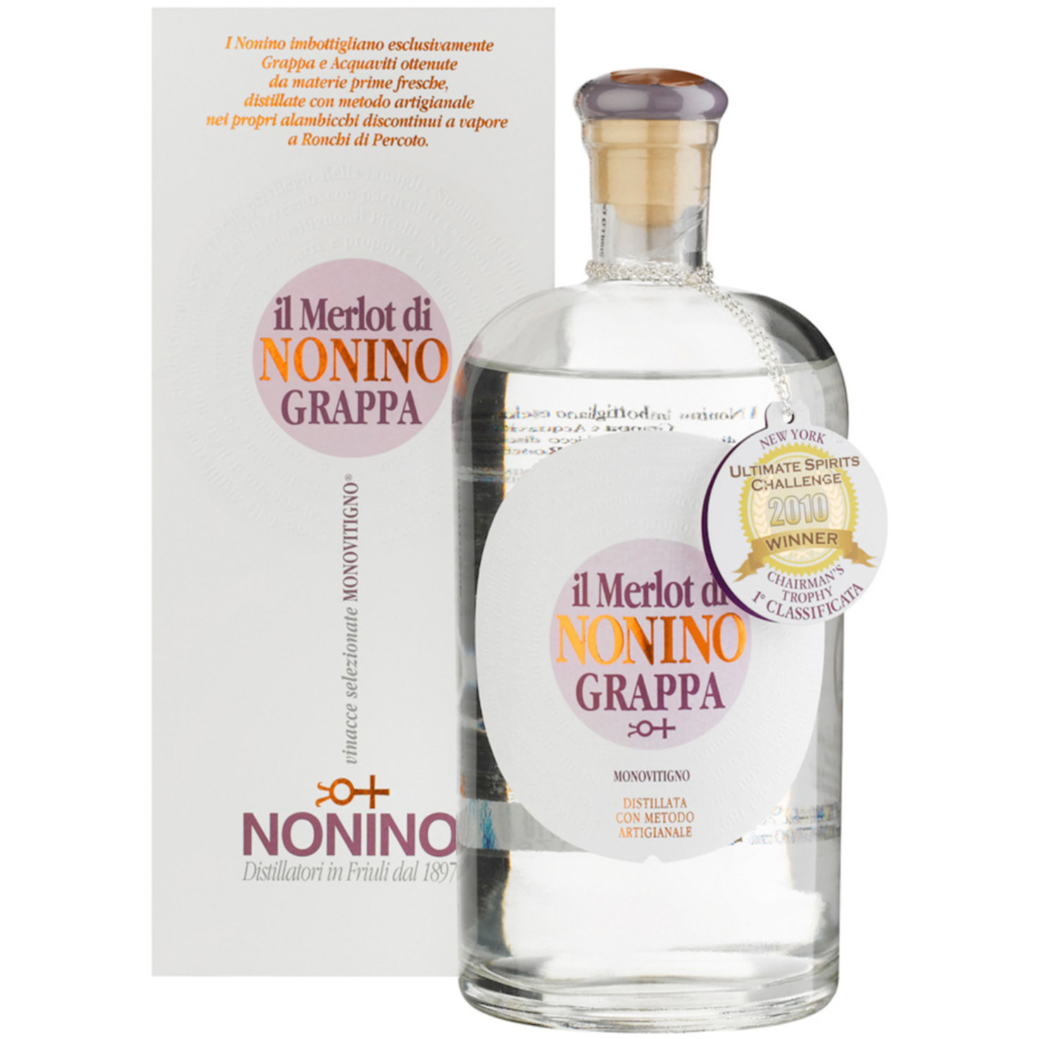 Grappa il Merlot di Nonino -70cl