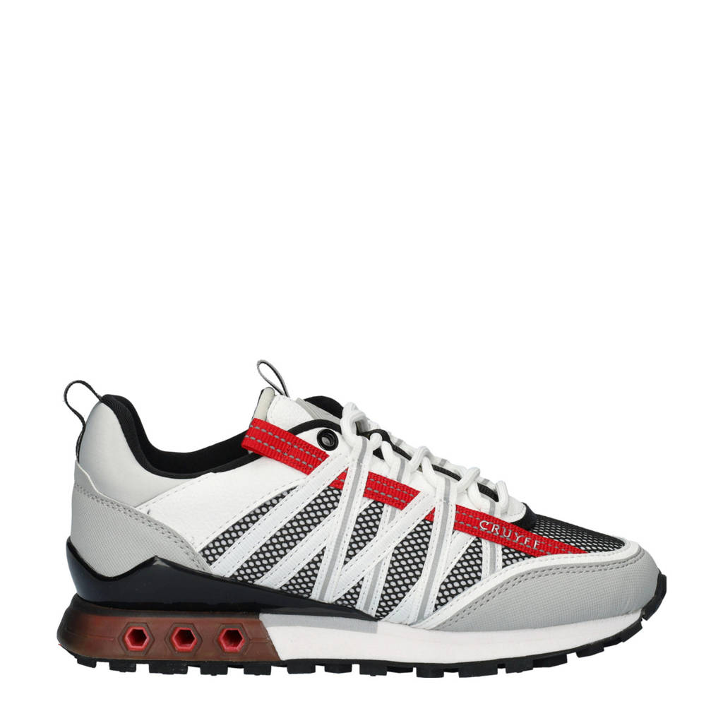 Cruyff Feariasneakers wit/rood