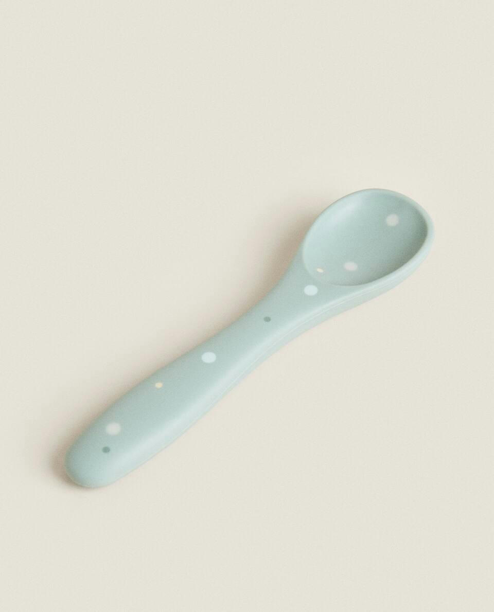 COLHER DE SILICONE DOTS