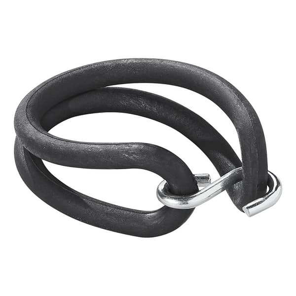 Gummifeste 200mm med S-krok 4 stk i blister