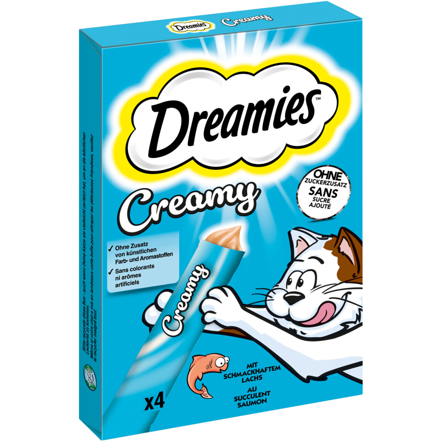 Dreamies Creamy Snacks Lachs