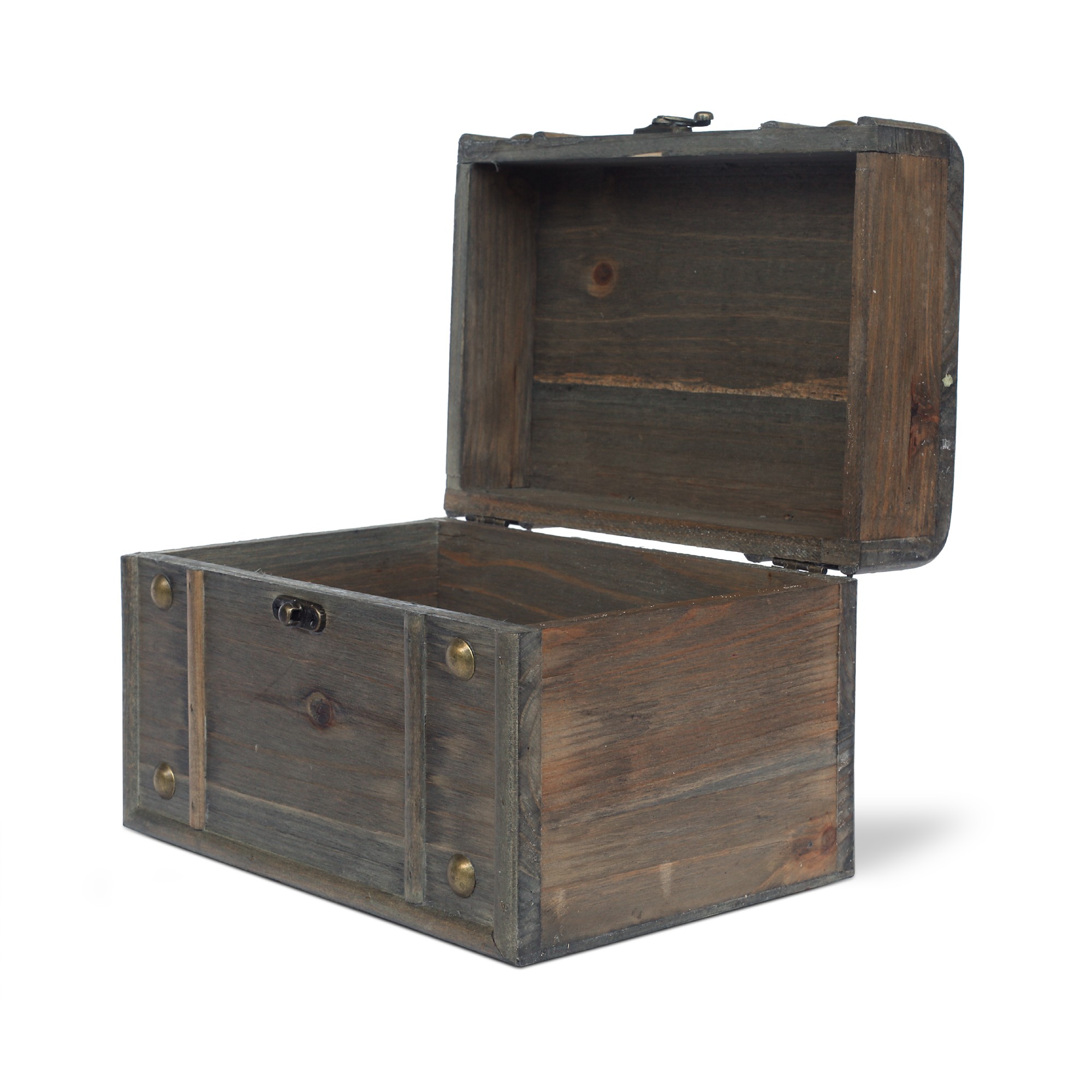 Kofferbox 'Lualeni' L, braun, B 22 cm, L 15 cm, H 15 cm von fischer's lagerhaus