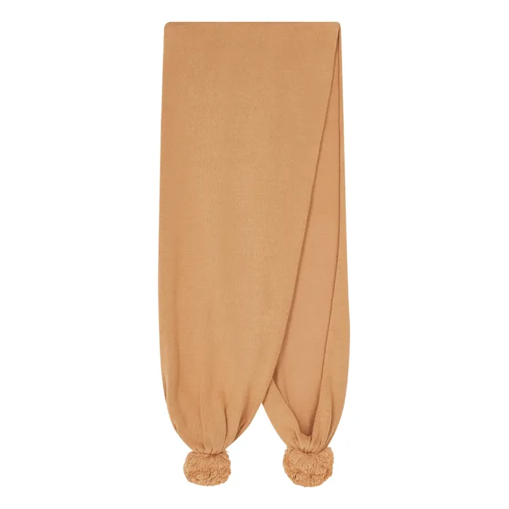 Yuki Echarpe Tricot Coton Bio | Vieux Rose
