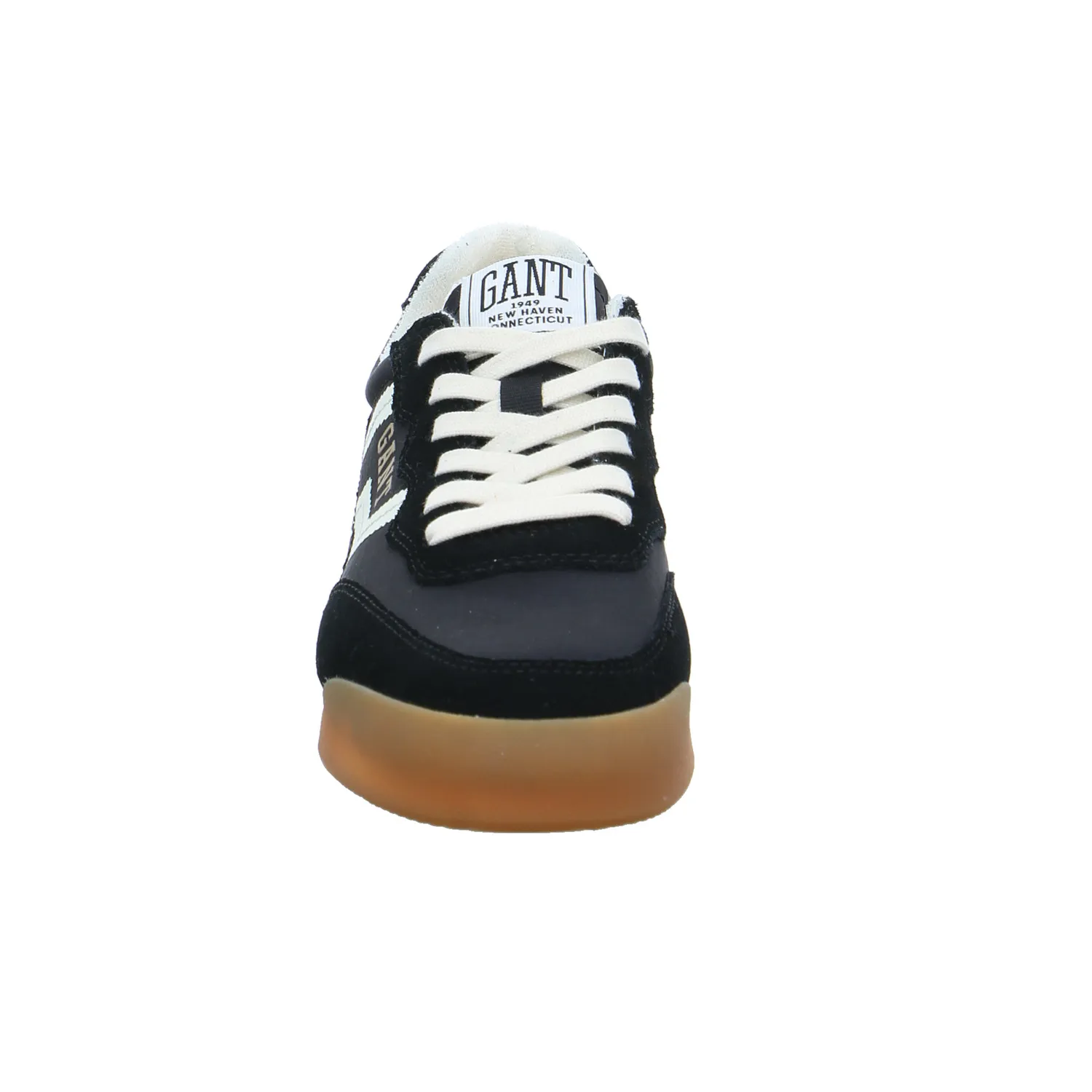 GANT Sneaker Schwarz Leder  mit Wechselfussbett