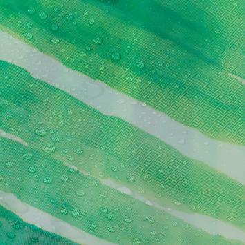 Sealskin douchegordijn leaves 180x200cm groen/wit
