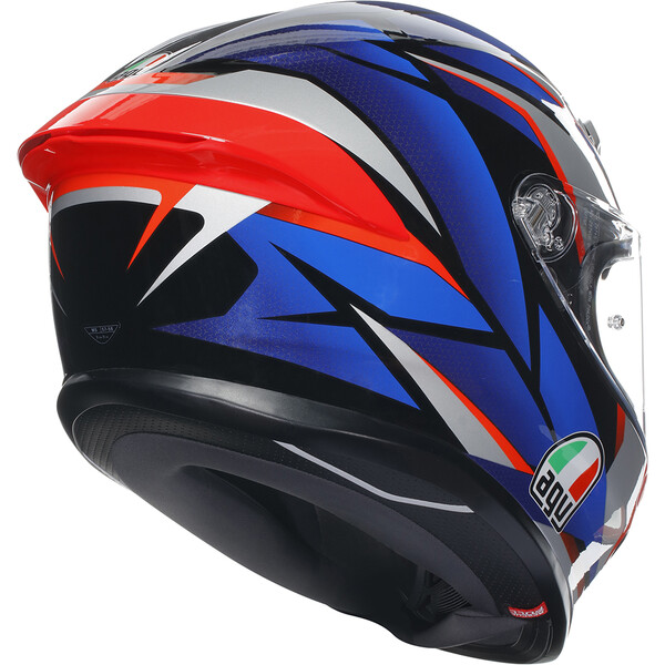 AGV - Casque K6 S Slashcut Gris / Bleu / Rouge / Noir