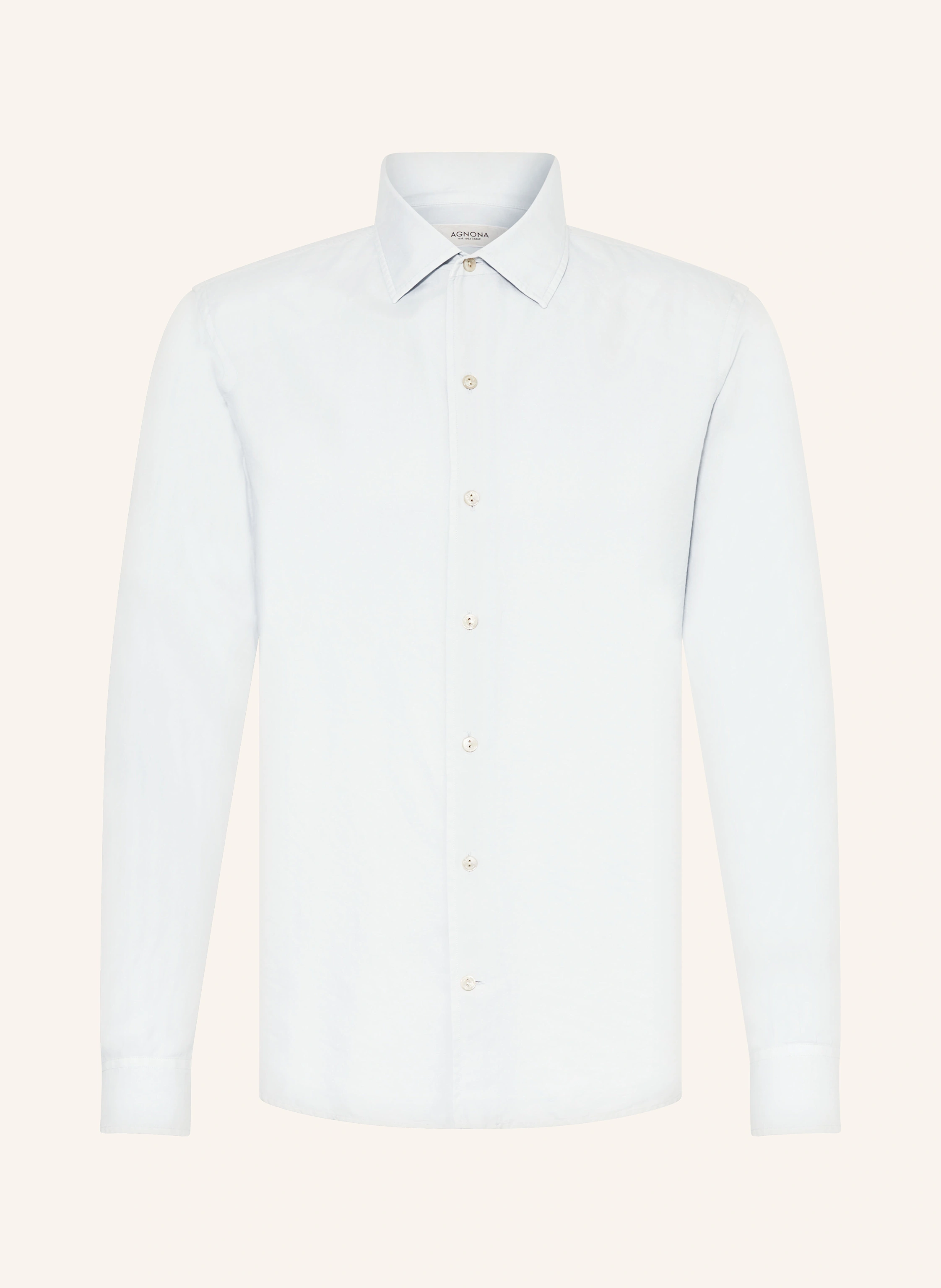 AGNONA Hemd Regular Fit mit Seide