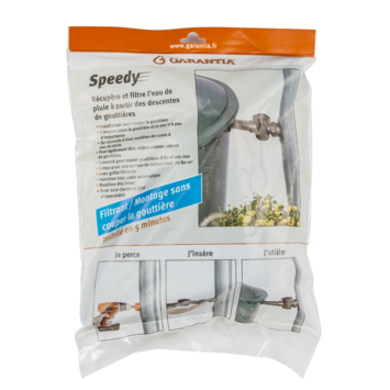 Garantia vulautomaat Speedy Avanti incl. filter Ø 70 tot 110 mm