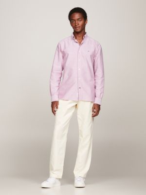 Camisa Oxford Dobby Regular