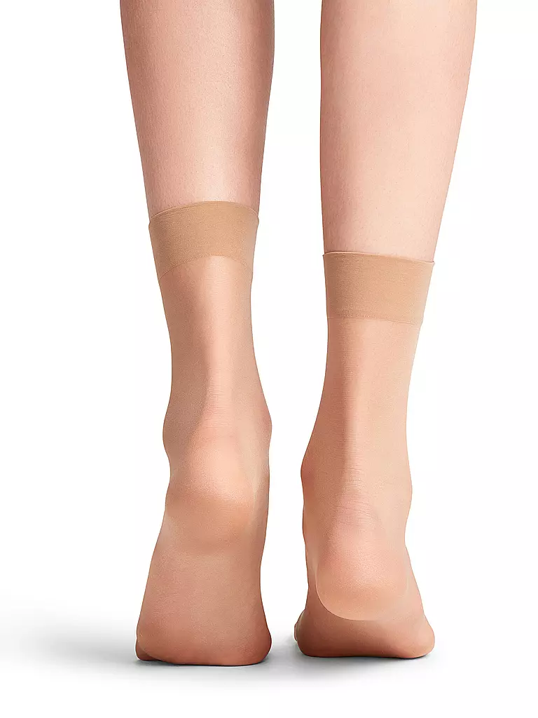 FALKE Söckchen SEIDENGLATT 15 DEN powder  beige