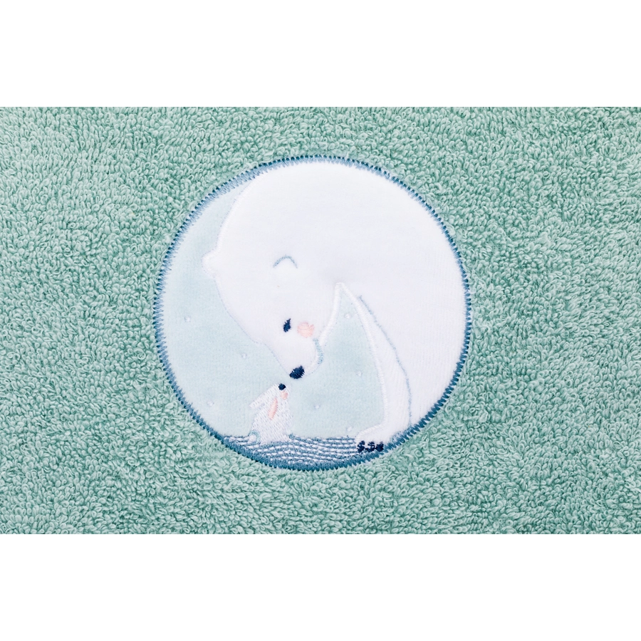 fillikid 2er Pack Kinderhandtuch 30x50 cm Eisbär