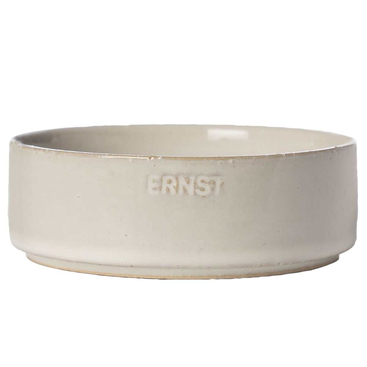 Ildfast form 12 cm, naturhvit