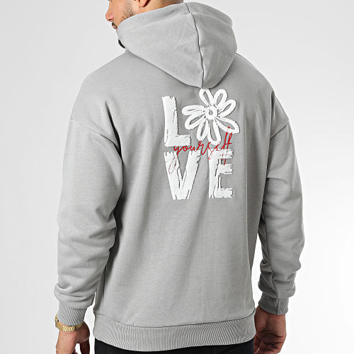 Sweat Capuche LL700 Gris