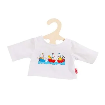 Heless Farbenfroh bedrucktes T-Shirts, Größe 28-35 cm, sortiert