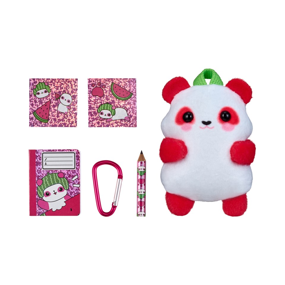 Real Littles - Backpack Plush Kæledyr - Clip on Playset