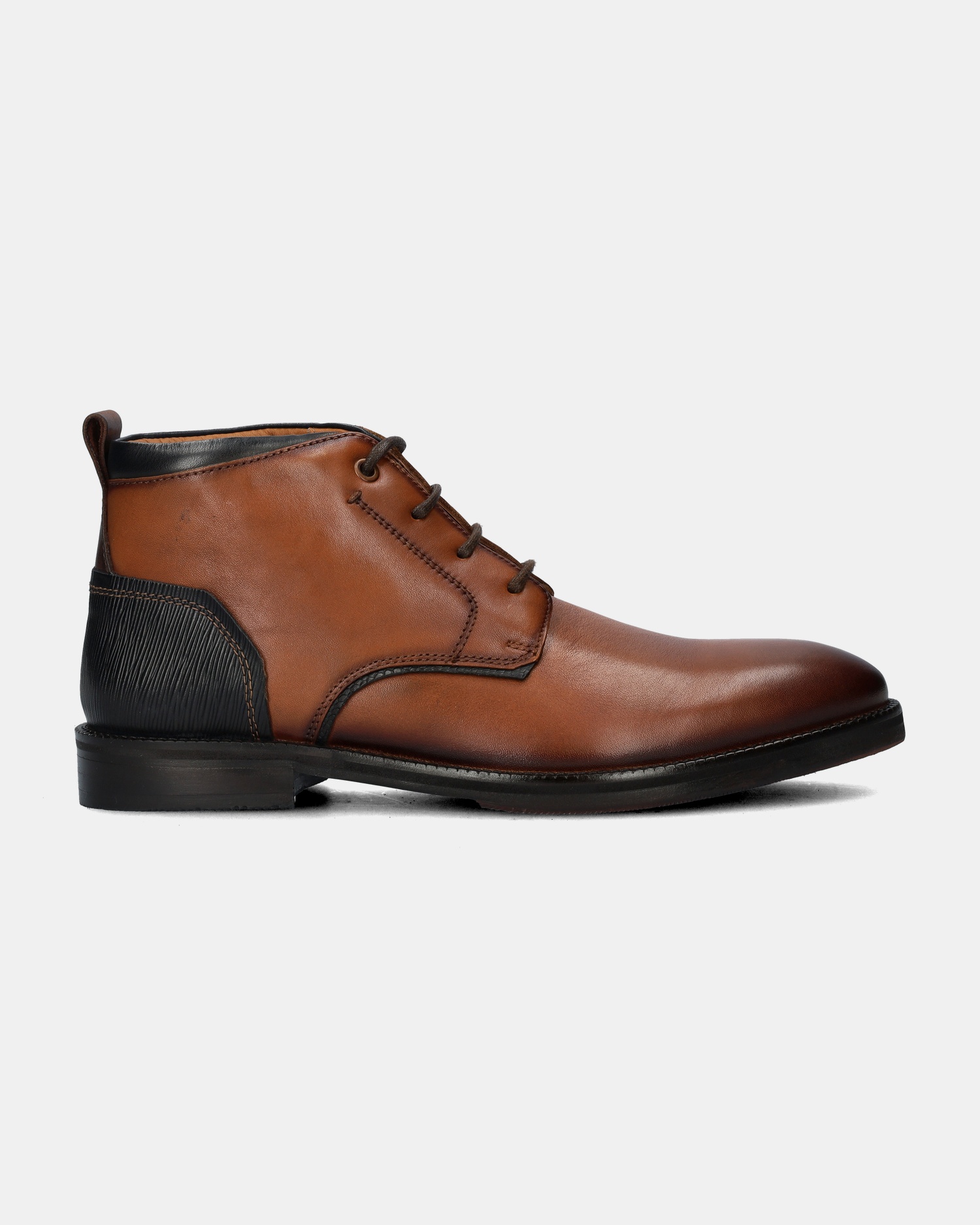 Nelson Anthony Hoge nette schoenen  - cognac
