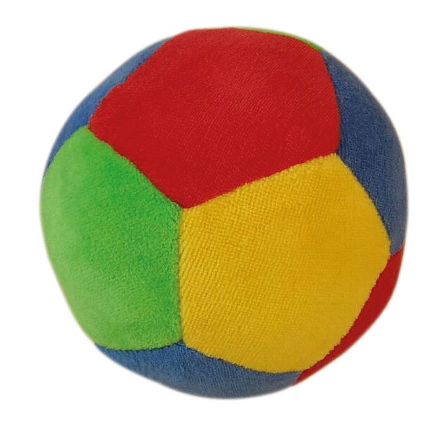 Velour-Ball mit RASSEL