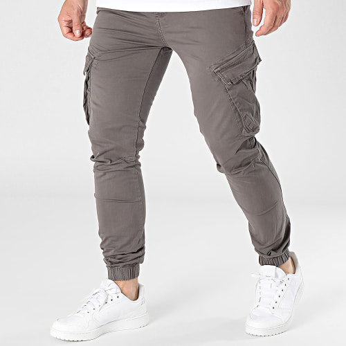 Pantalon Cargo Gris