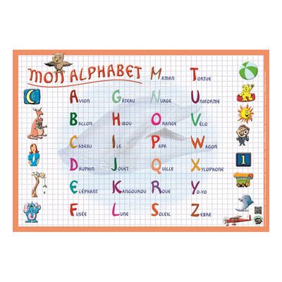 Aris Editions - Sous main éducatif effaçable 