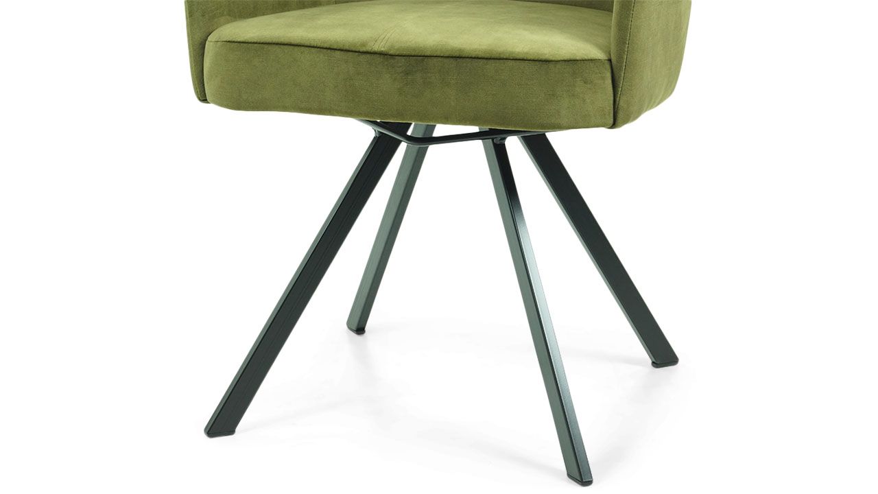Eetfauteuil Louix B55 x D58 x H85 cm