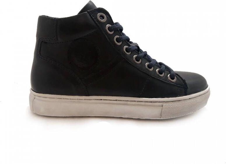 Rieker Zwarte Veterschoenen