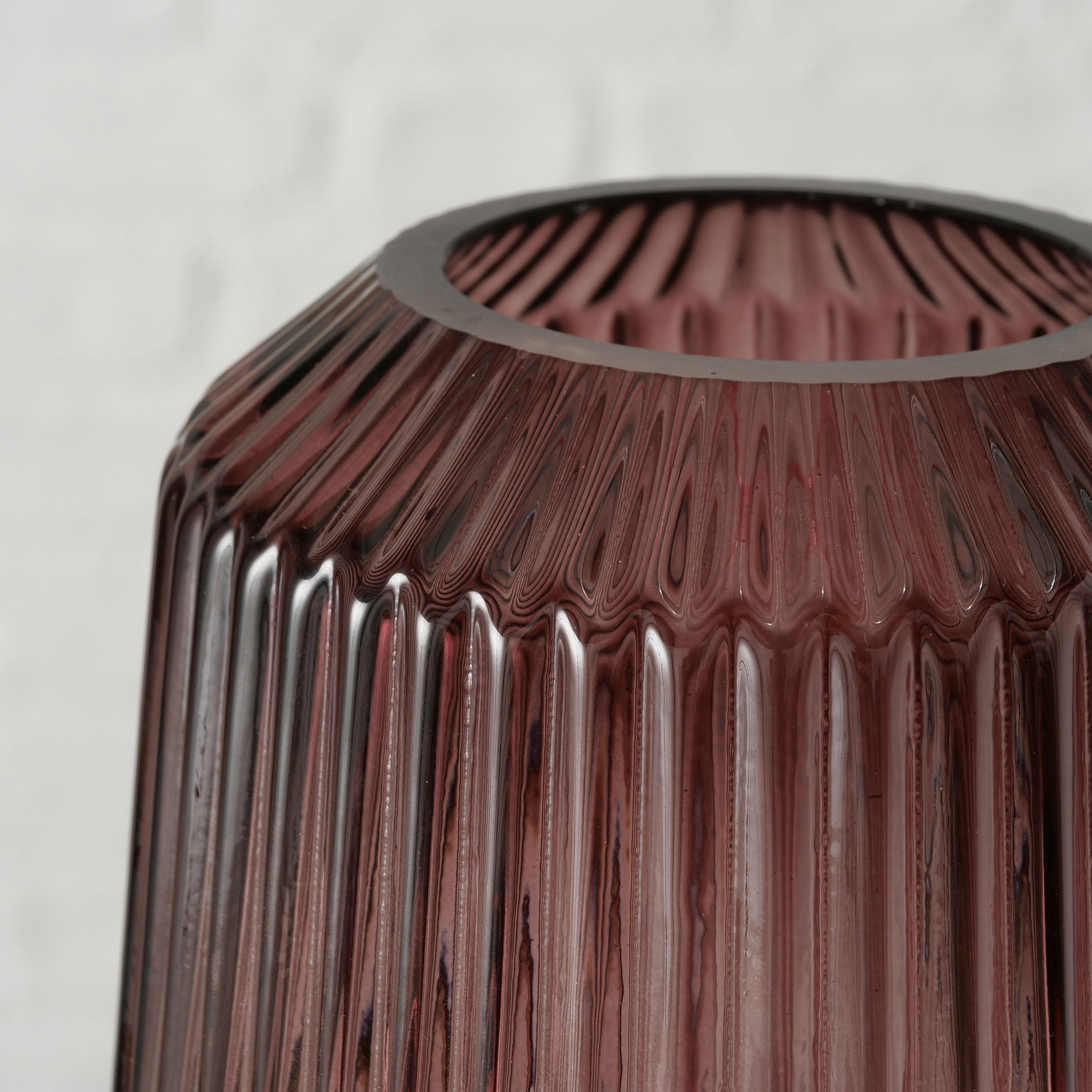 Vase - lackiert - Glas - sortiert