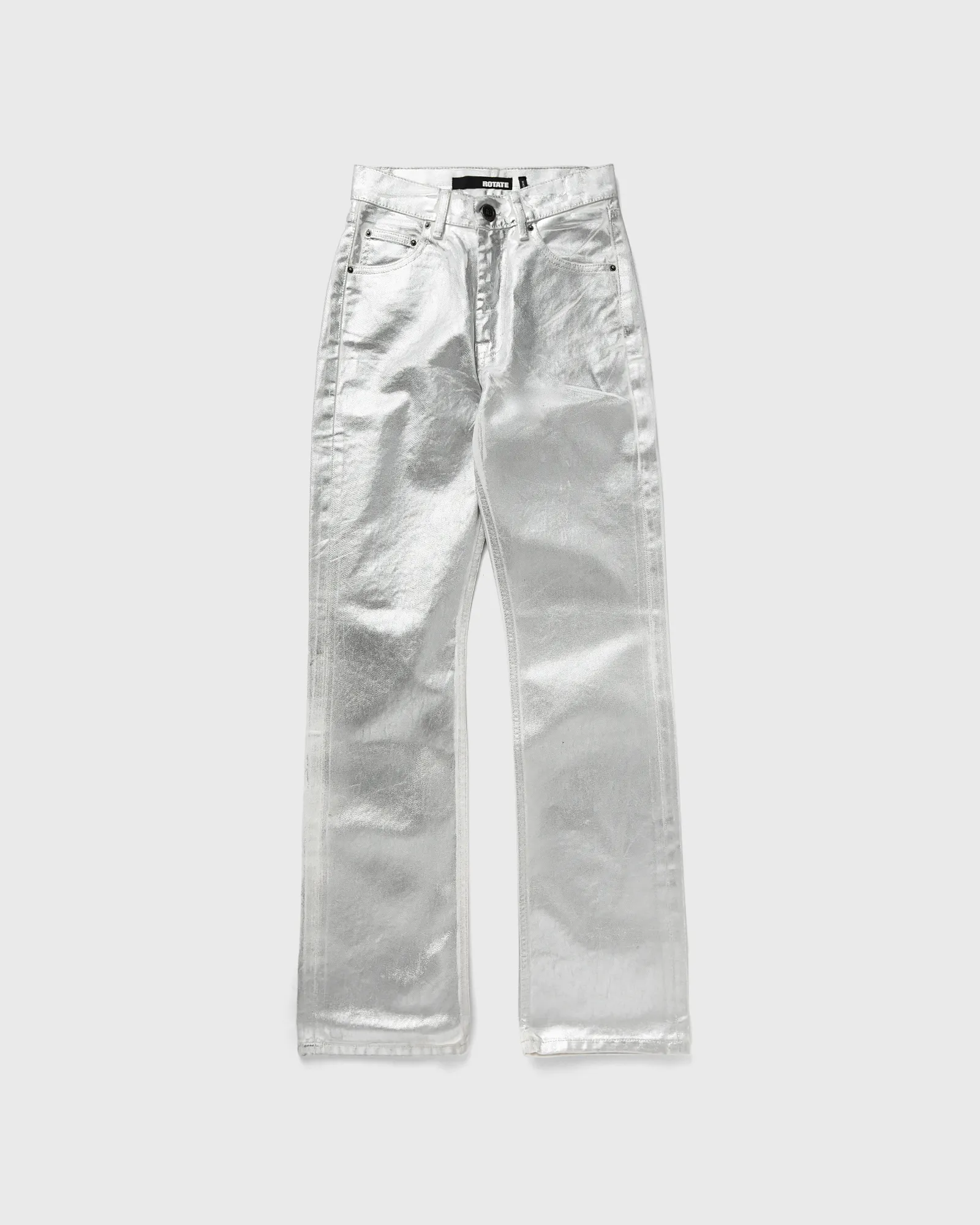 ROTATE Birger Christensen Coated Denim Pants