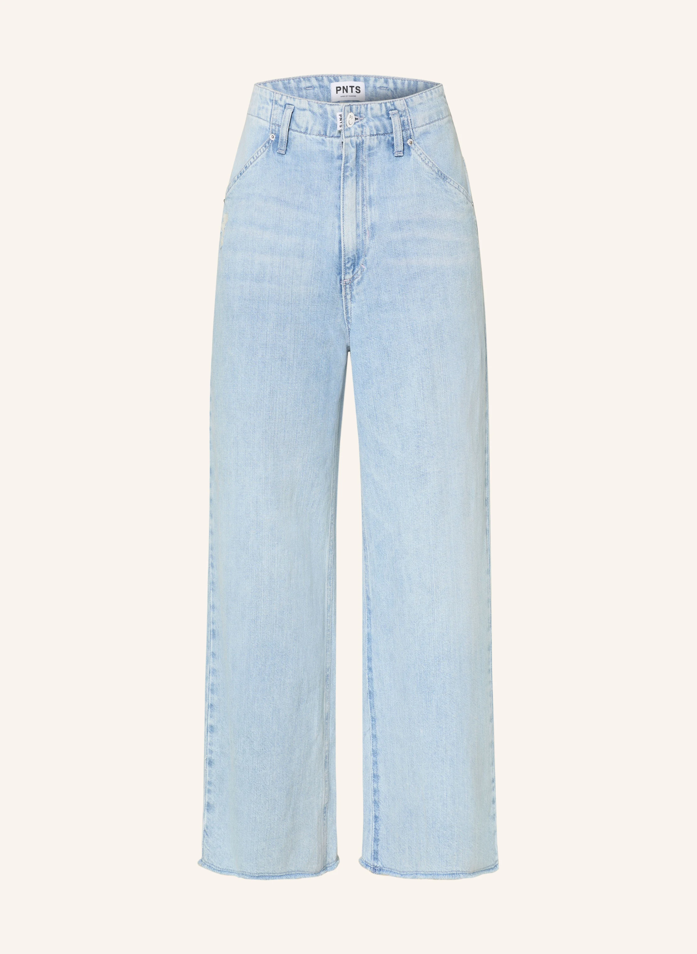 PNTS Jeans-Culotte THE MINI R mit Leinen