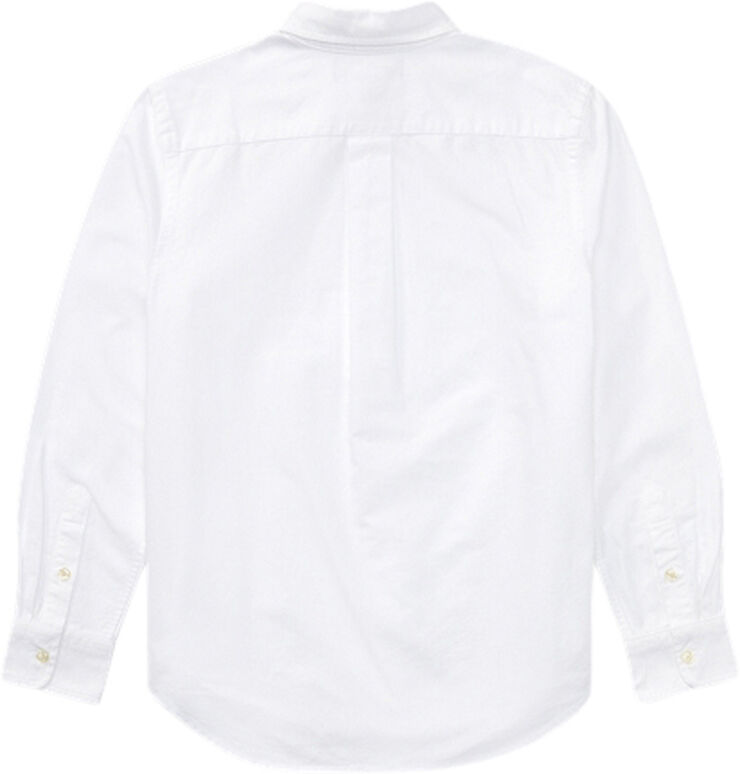 Polo Ralph Lauren Slim Fit Cotton Oxford Shirt Hvid