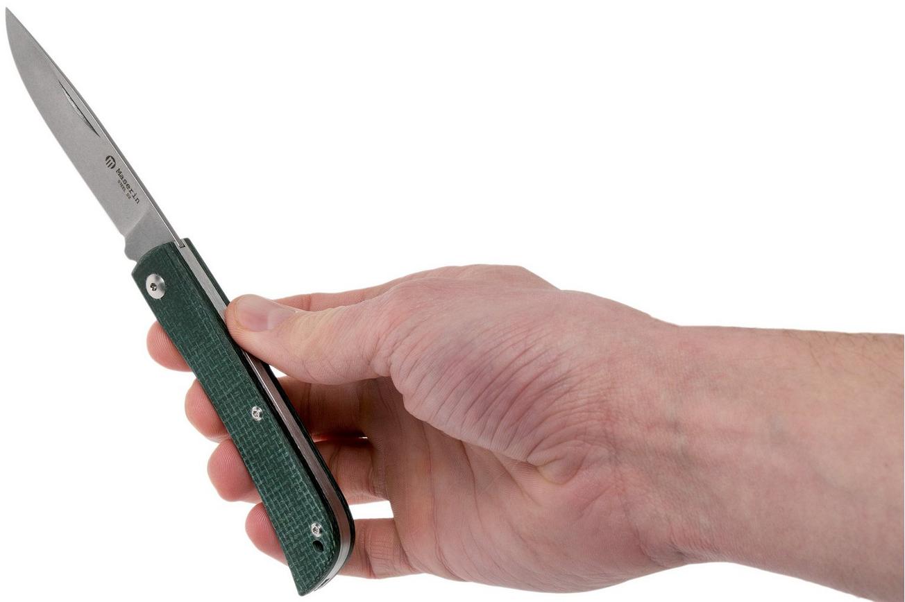Maserin Scout Green Micarta zakmes, 163-MV