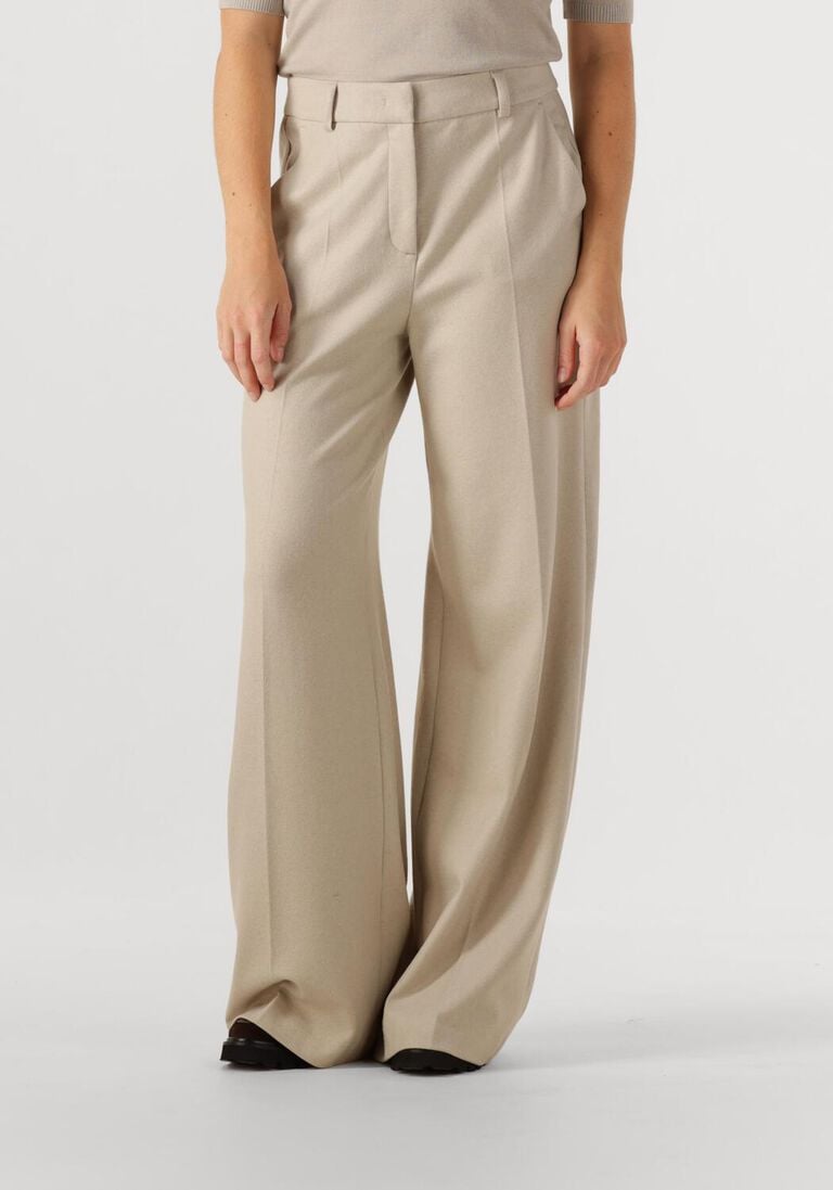 beige luisa cerano wijde broek 628818/3309