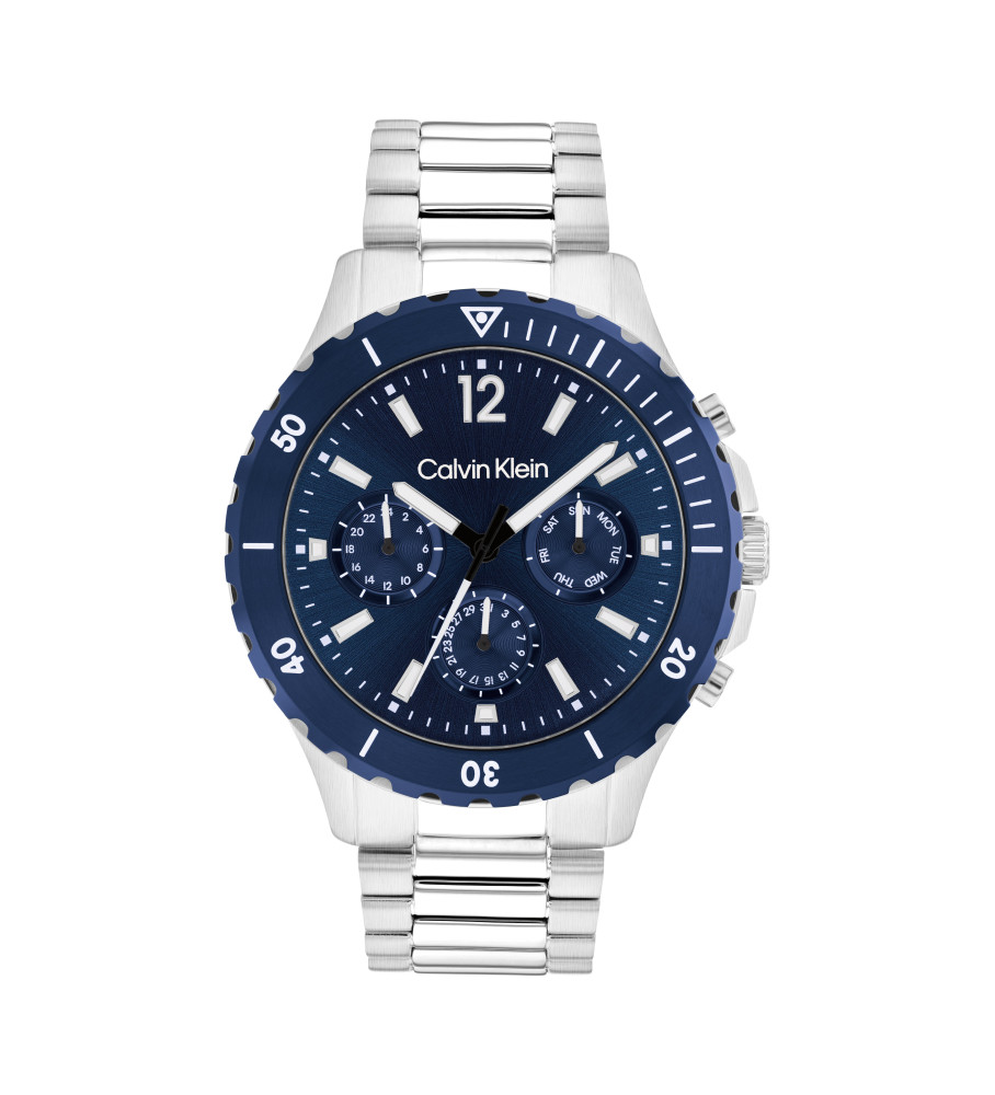 Relógio analógico Calvin Klein Fashion azul marinho
