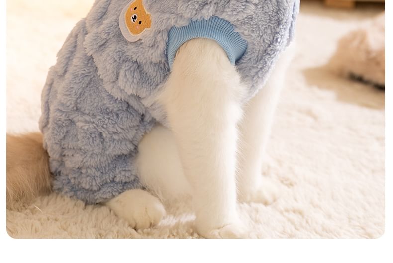 Cissilli - Beer Applique Chenille Huisdier Overall