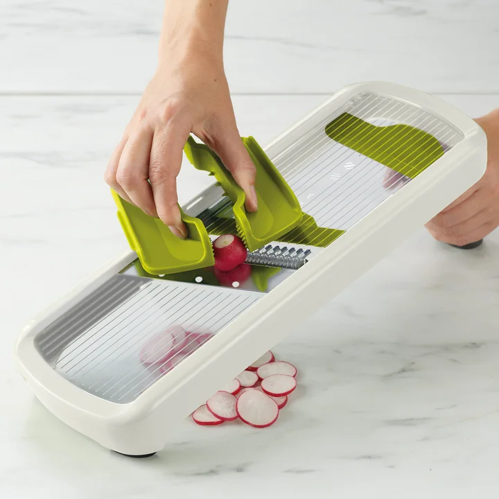 Joseph Joseph - Multi-Grip Mandoline Plus, grün / weiss