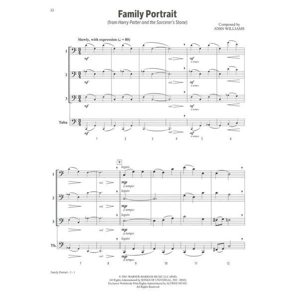 Alfred Music Publishing Movie Favorites Trombone