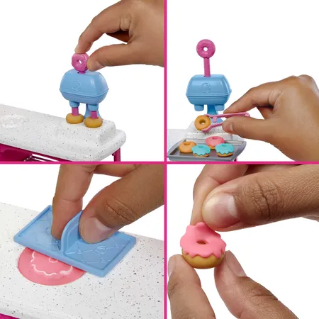 Barbie Buddys Café Spielset mit Puppe (blond) und Zubehör