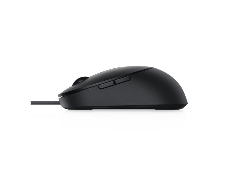 Dell Maus MS3220 Laser Wired Black Verkabelte USB-Maus mit DPI-Auswahltaste
