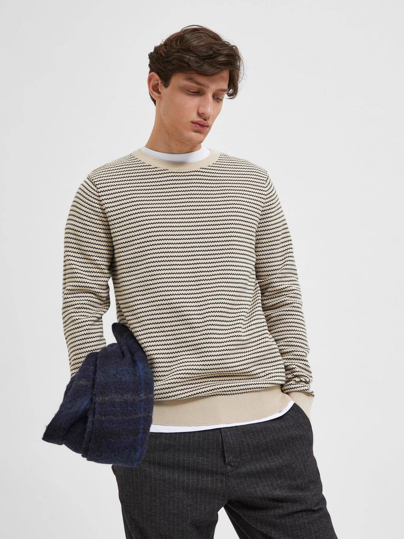 Selected Homme| Herren Pullover SLHROBIN