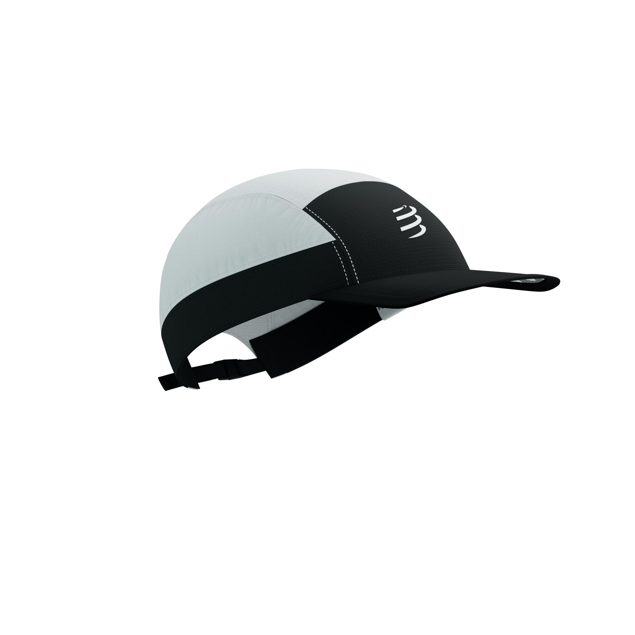 Compressport 5 Panel Light Cap White/Black