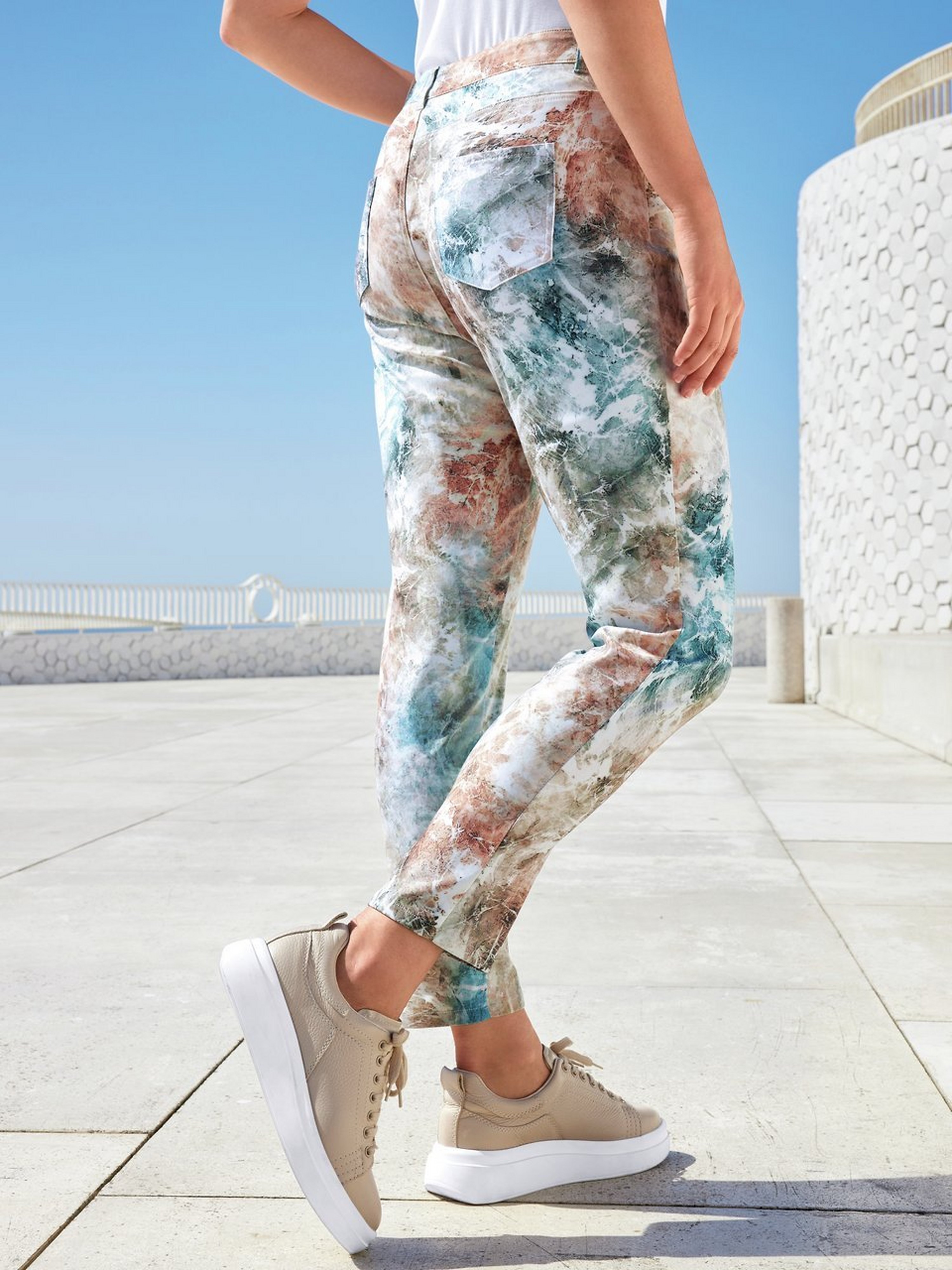 Knöchellange Hose