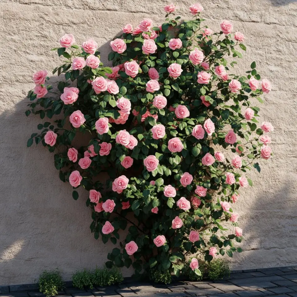 Japanse Roos - Set van 2 - Camellia 'Bonomiana' - Hoogte 50-60cm - ⌀15cm
