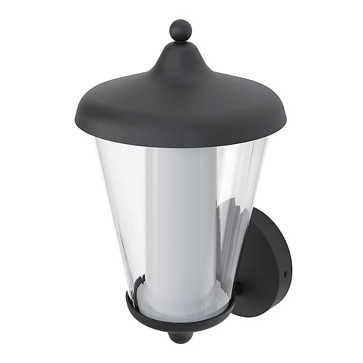 Applique murale Haro LED intégrée 1000lm 11W IP44 GoodHome gris anthracite