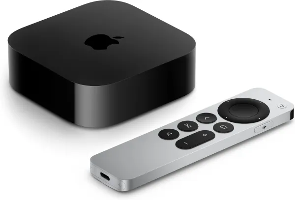 Apple TV 4K (Wi-Fi) - 3. generation - AV-afspiller - 64 GB - 4K UHD (2160p) - 60 fps - HDR