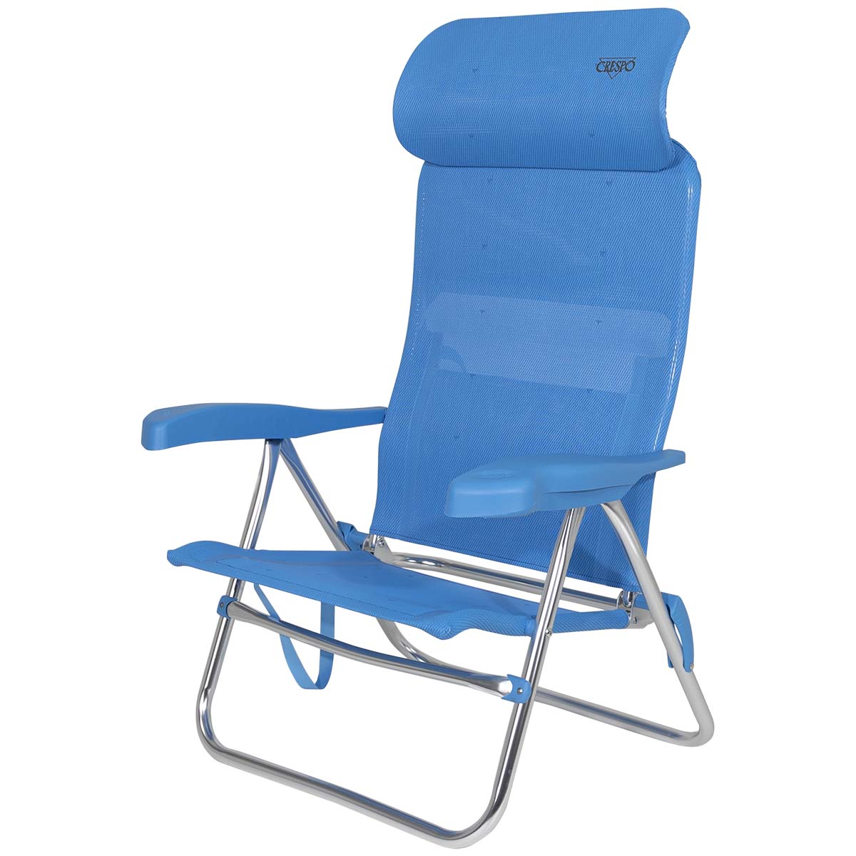 Crespo AL-205 Compact Blue strandstoel