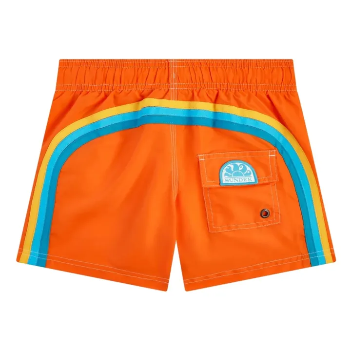 Sundek Short de Bain Board Arc | Orange
