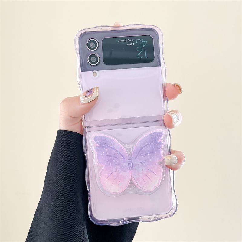 Jaguara - Effen transparante telefoonhoes - Samsung Flip