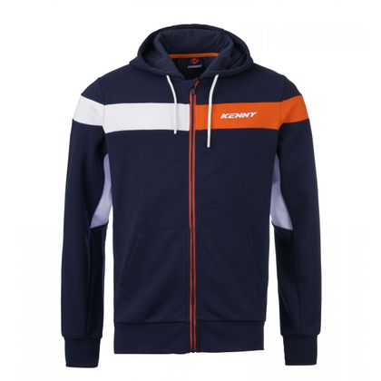 Sweat Kenny ZIPPE RACING ENFANT - Bleu